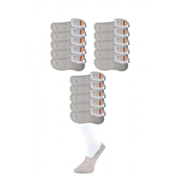 Gri Erkek Babet Çorap 15 çift