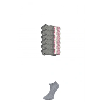 Gri Kadın Bilek Çorap 6 çift