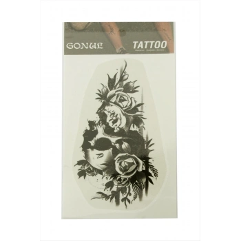 Gül Tattoo Dövme Sticker