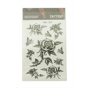 Gül Tattoo Dövme Sticker