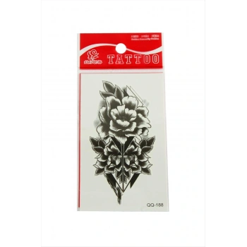 Gül Tattoo Dövme Sticker