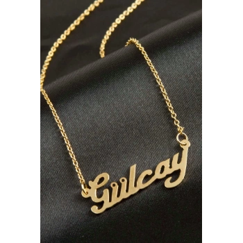 Gülcay İsimli Kolye (Kişiye Özel)