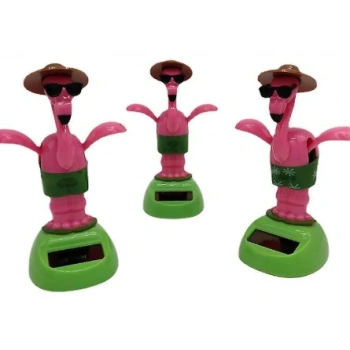 Güneş Enerjili Solar Sallanan Flamingo
