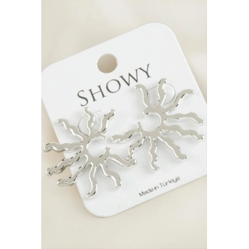 Güneş Yeni Sezon Metal Küpe