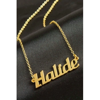 Halide İsimli Kolye (Kişiye Özel)