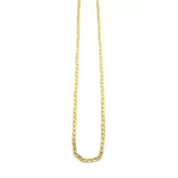 Halka Zincir Kolye - 14K Altın