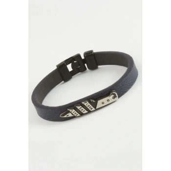 Hançer Kaliteli Suni Deri Bileklik