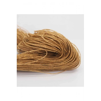 Hasır Renk Çile Kağıt İp Çanta Ipi Supla Ipi  No:70 - (550-600 gr)