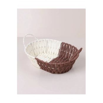 Hasırlı Ekmek Sepeti Oval -8803
