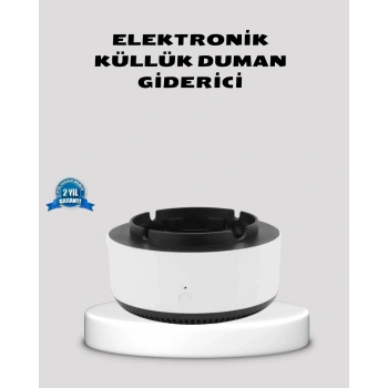 Hava Temizleyici Küllük – Sigara Dumanı Filtreli, Sessiz Çalışan, Şık Tasarım