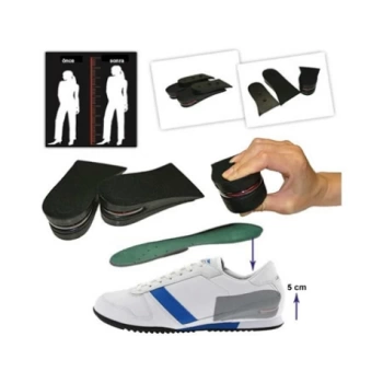 Hava Yastıklı Boy Uzatıcı Tabanlık (7 cm Daha Fazla Boy Uzunluğu) - 41 Numara (7272)