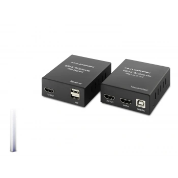 Hdmi Kvm Extender Loop-Out 1080P 60 M - Siyah HDX1356