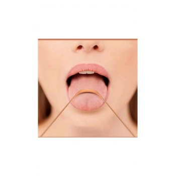 Hijyenik Dil Kazıyıcı Temizleme Dil Sıyırıcı Dil Temizleyici Bakır Hilal