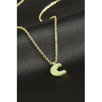 Hilal Polyester Kolye