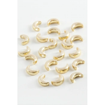 Hilal Tek Kulp Mineli Bileklik ve Kolye Ucu Aparatı 1 Adet