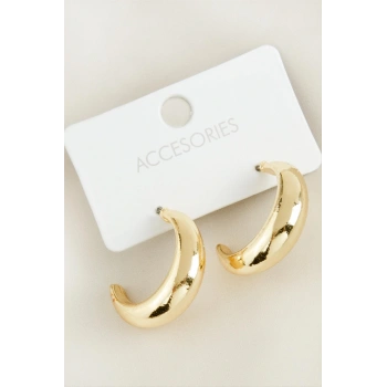 Hilal Yeni Sezon Metal Küpe