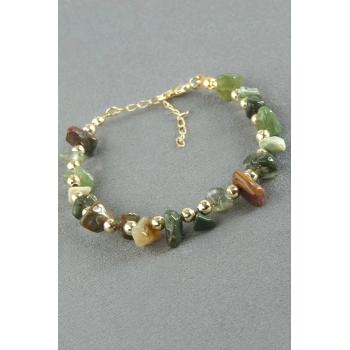 Hint Akik Kırık Doğaltaş Bileklik