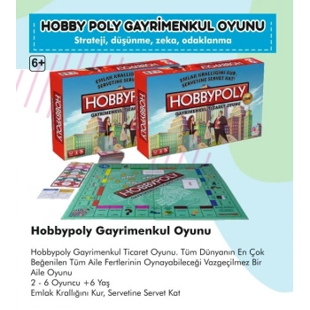 Hobby Poly Gayrimenkul Emlak Ticareti Oyunu