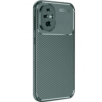 Honor 200 Kılıf Auto Focus Karbon Kapak - Koyu Yeşil