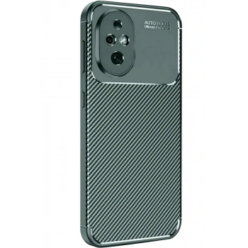 Honor 200 Kılıf Auto Focus Karbon Kapak - Koyu Yeşil