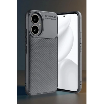 Honor 400 Kılıf Auto Focus Karbon Kapak - Gri