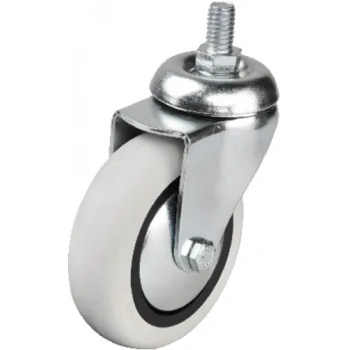 Hts 352 - 75x25 mm PVC Makaralı Vidalı Teker 4 Adet