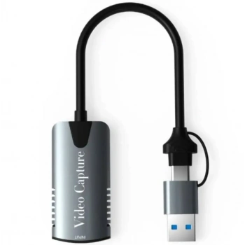 HU04A Type-C 2 In 1 Usb Video Capture ZR205