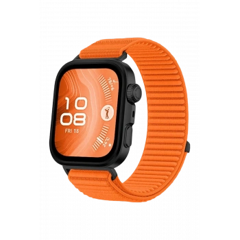 Huawei Fit 4 Braid Kordon - Turuncu