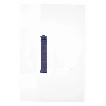 Huawei Fit 4 Hasırlı Cırtcırtlı Kordon - Lacivert-Mürdüm