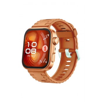 Huawei Fit 4 Nova Silikon Kordon - Turuncu