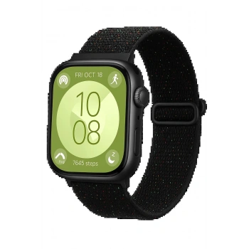 Huawei Fit 4 Star Kordon - Benekli Siyah