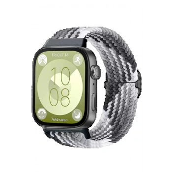 Huawei Fit 4 Star Kordon - Gri-Siyah