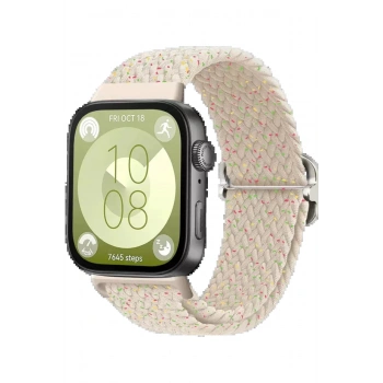 Huawei Fit 4 Star Kordon - Gri-Turuncu