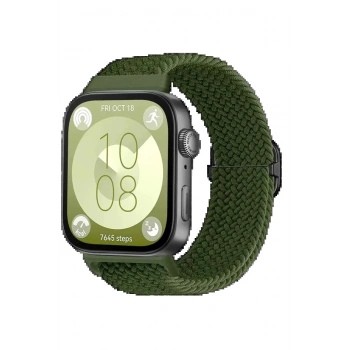 Huawei Fit 4 Star Kordon - Koyu Yeşil