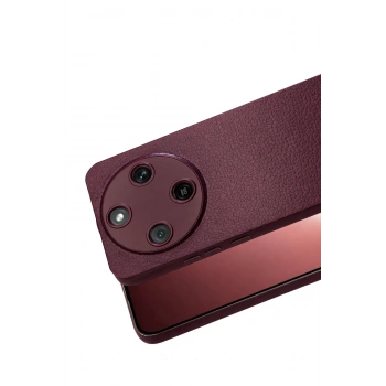 Huawei Honor Magic 8 Lite Thermax Silikon Kılıf - Bordo