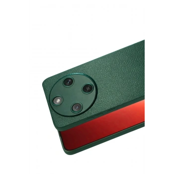 Huawei Honor Magic 8 Lite Thermax Silikon Kılıf - Koyu Yeşil