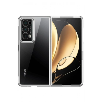 Huawei Honor Magic V2 Kılıf Jasper Kapak - Gümüş