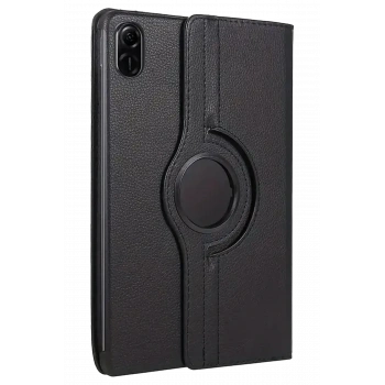 Huawei Honor Pad 10 12.1 Kılıf 360 Tablet Deri Kılıf - Siyah