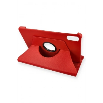 Huawei Honor Pad V9 Kılıf 360 Tablet Deri Kılıf - Kırmızı