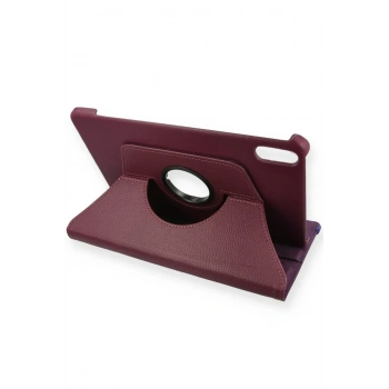 Huawei Honor Pad V9 Kılıf 360 Tablet Deri Kılıf - Mürdüm