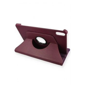 Huawei Honor Pad V9 Kılıf 360 Tablet Deri Kılıf - Mürdüm