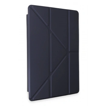 Huawei Honor Pad V9 Kılıf Kalemlikli Mars Tablet Kılıfı - Lacivert