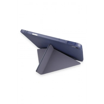 Huawei Honor Pad V9 Kılıf Kalemlikli Mars Tablet Kılıfı - Lavender