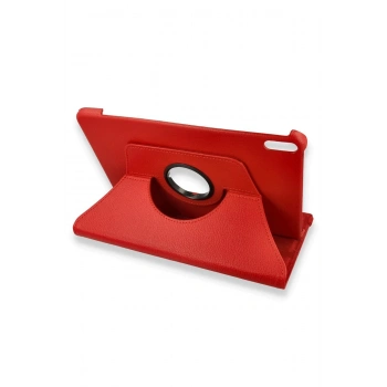Huawei Honor Pad X8A Kılıf 360 Tablet Deri Kılıf - Kırmızı