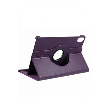 Huawei Honor Pad X8A Kılıf 360 Tablet Deri Kılıf - Mürdüm