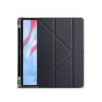Huawei Honor Pad X9A Kalemlikli Mars Tablet Kılıfı - Siyah