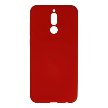 Huawei Mate 10 Lite Kılıf Nano içi Kadife Silikon - Kırmızı