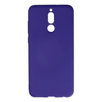 Huawei Mate 10 Lite Kılıf Nano içi Kadife Silikon - Mor