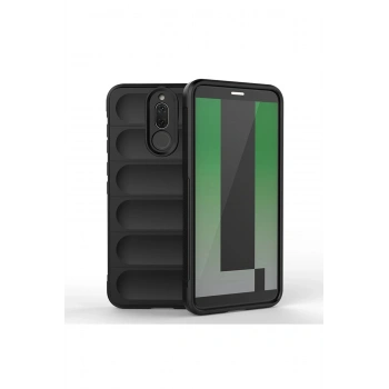 Huawei Mate 10 Lite Kılıf Optimum Silikon - Siyah