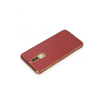 Huawei Mate 10 Lite Kılıf Volet Silikon - Kırmızı